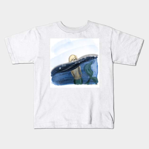 Mermay Day 5 Kids T-Shirt by hollydoesart